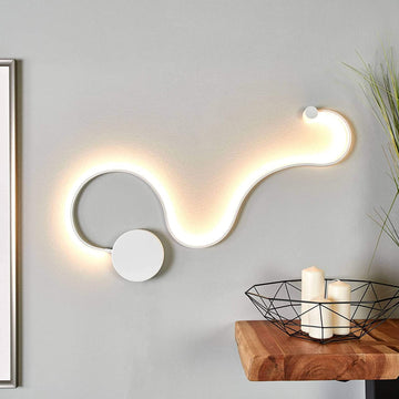LED аплик 60W 82cm GAMORA бяла