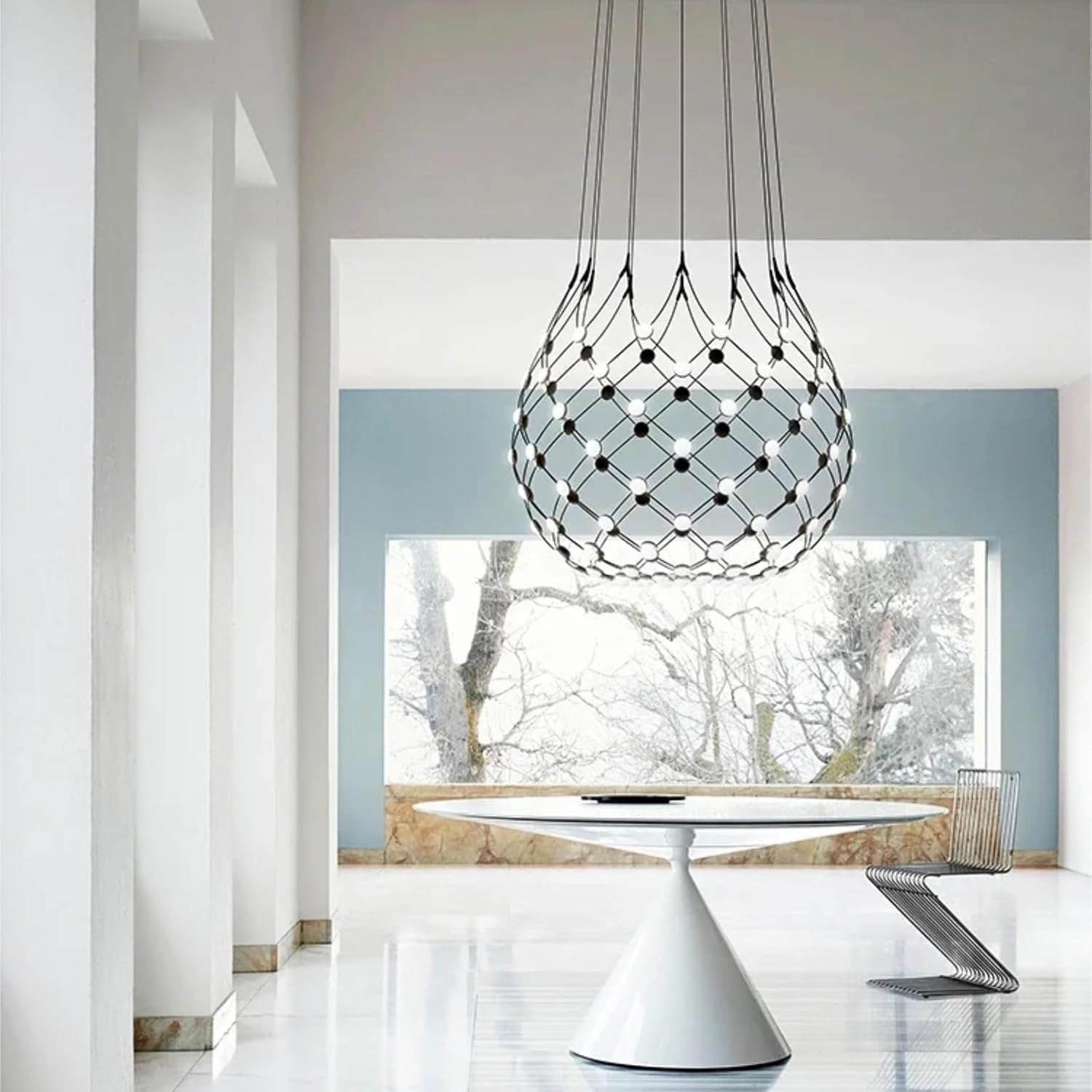 LED пендел LUGARO DIA Black