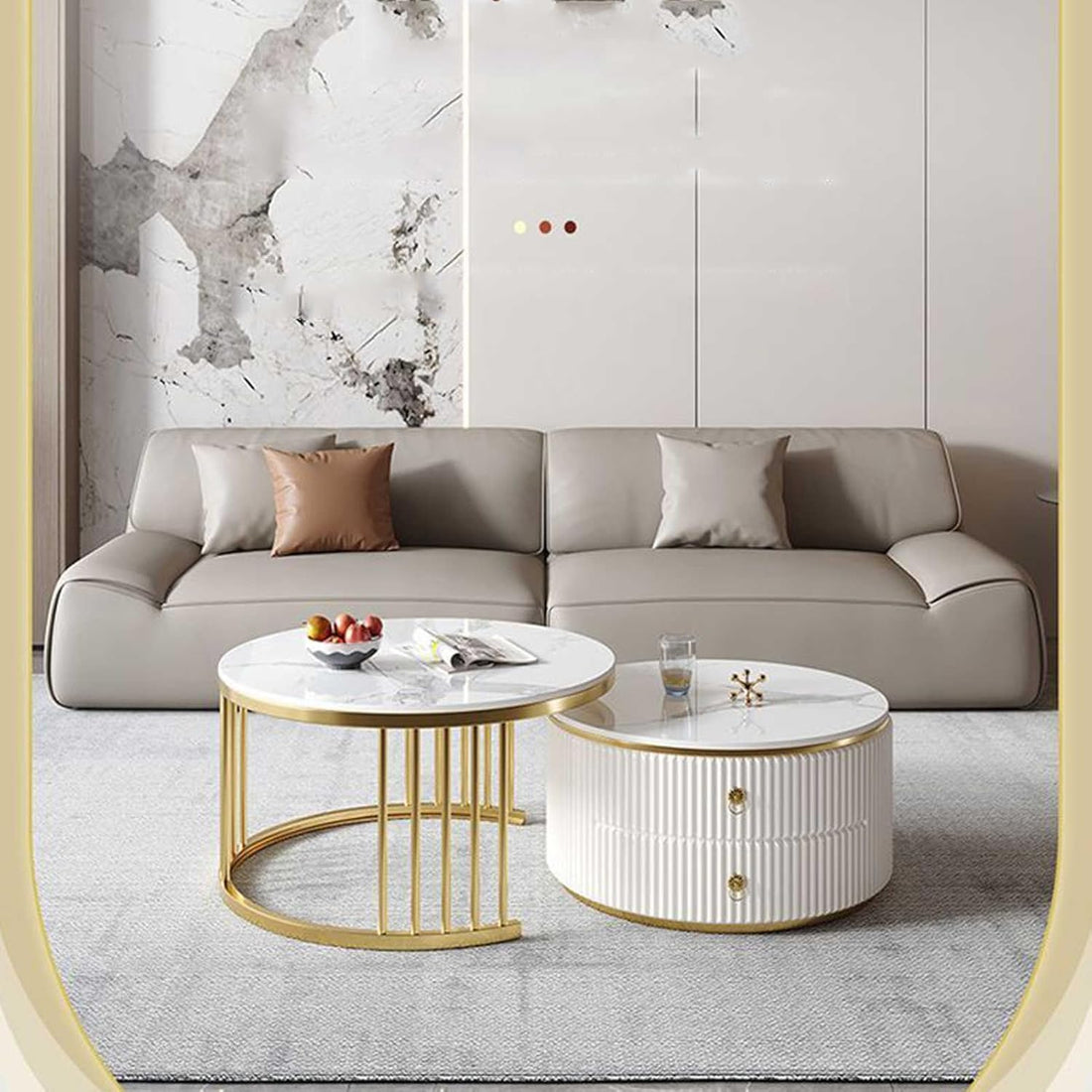 Декоративна маса Valencia Double Marble Deluxe