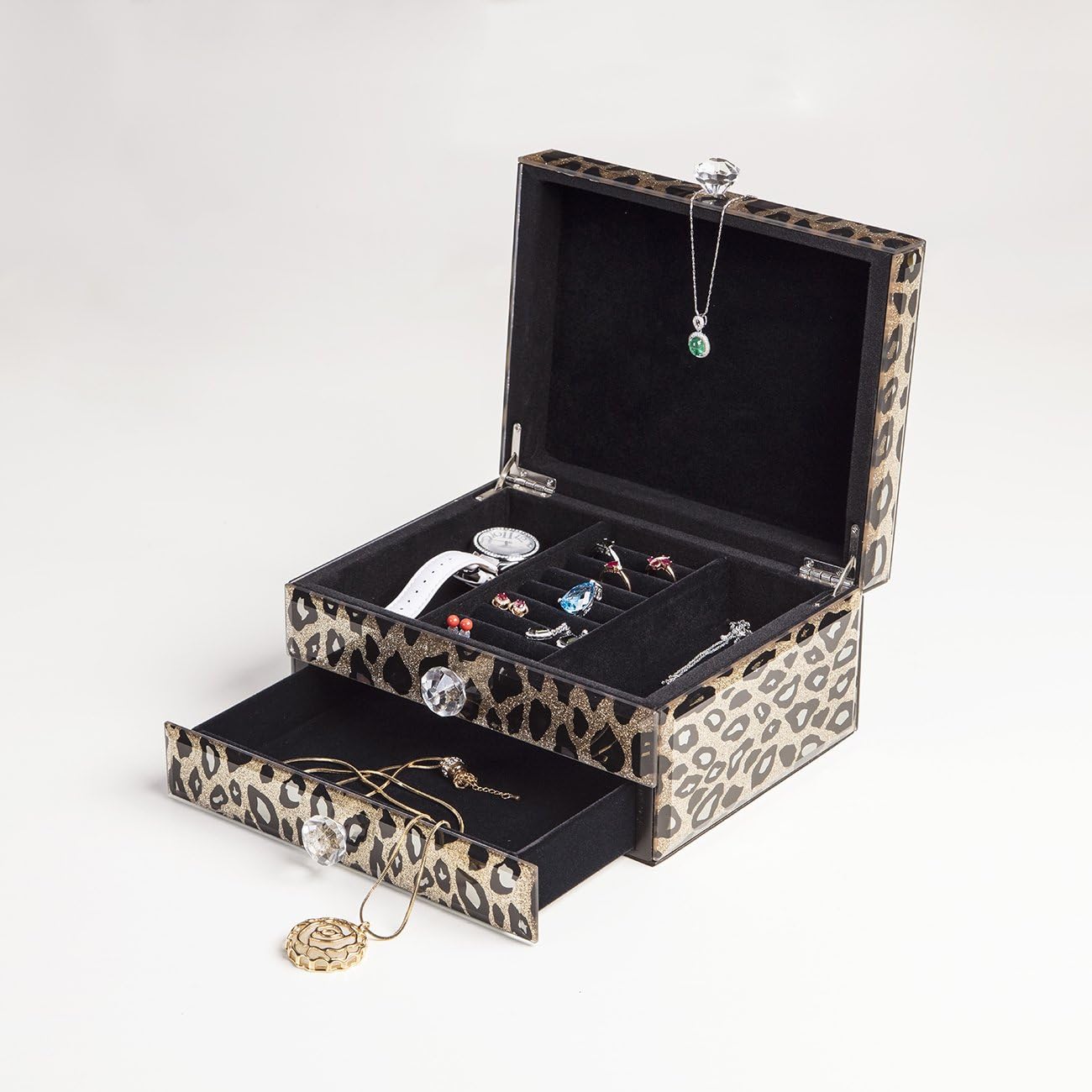 Кутия за бижута Luxury Leopard
