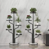 Декоративна стойка за растения с 6 нива Botanical Spire 130CM