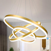 LED осветително тяло WONDERLAND Gold 3 сегмента еквивалент 600W