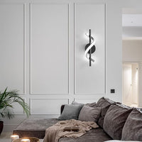 LED аплик ROKO 10W черна Еквивалент 120W