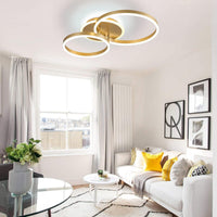 LED осветително тяло Beauty Gold 2 BIG Circle Еквивалент 600W Дистанционно