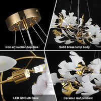 Candelabru LUXURY Golden VALERY 120x40cm AURIE / 120X40CM / LUXURY Chandeliers Crystal