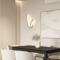 LED Аплик с отличителен дизайн, Бял – Еквивалент 150W