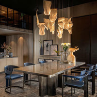 LED осветително тяло Luxury PAPER QUILL GOLD 12 елемента Еквивалент 300W
