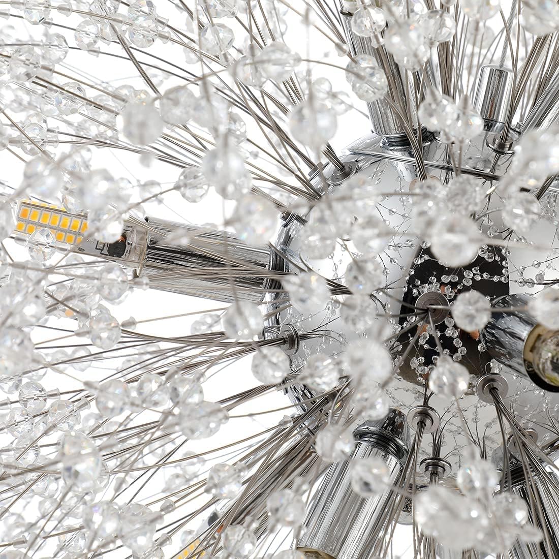 Окачено осветително тяло Crystal SIGMA Silver