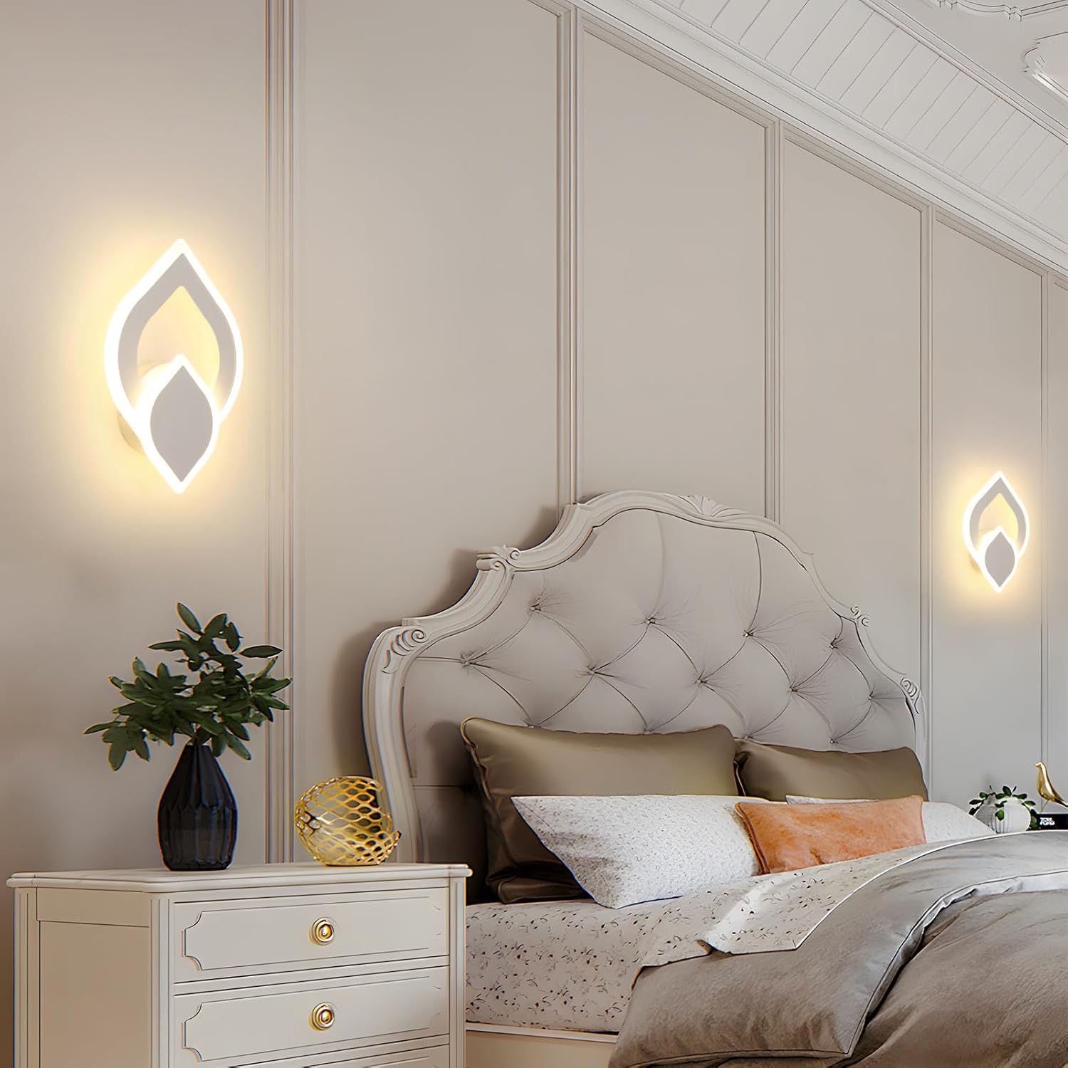 LED аплик 32W за стена Petala еквивалент 150W