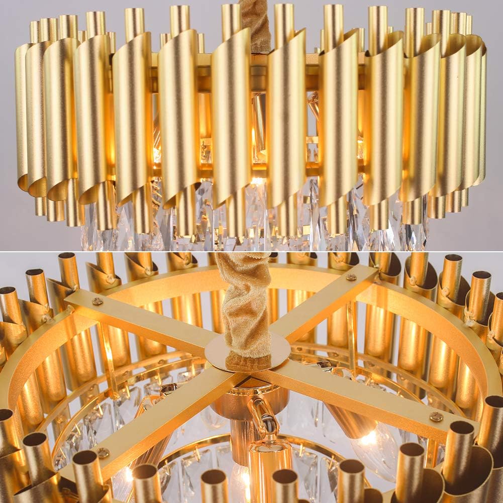 Candelabru Cristal Golden Panther 300Mm Chandeliers Crystal
