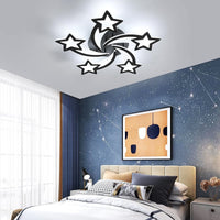 LED осветително тяло STAR DESIGN BLACK еквивалент 600W с дистанционно