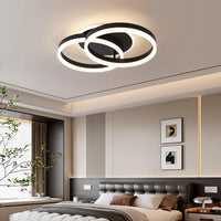 LED осветително тяло Beauty Black 1+1 Circle еквивалент 400W с дистанционно