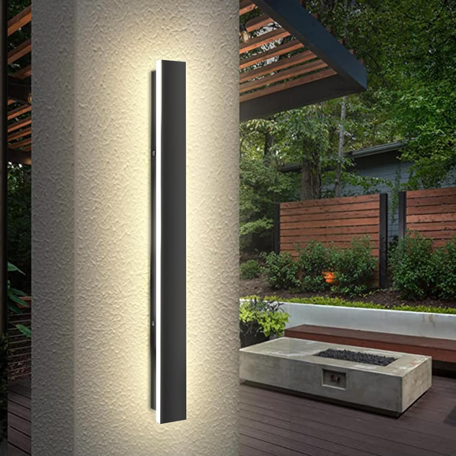Bara Luminoasa Led Slim Exterior Ip65 220V Wall Light Fixtures