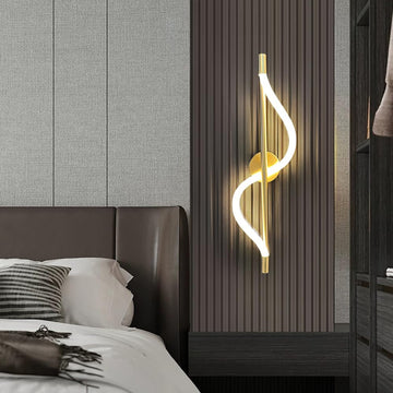 LED аплик 16W Nordic Style Light Tube R9156/610 Gold