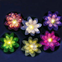 Слънчева LED лампа Lotus за градина