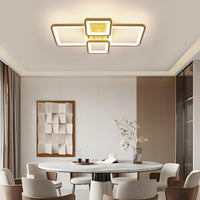 LED осветително тяло 4 Square LUMO Gold еквивалент 500W с дистанционно
