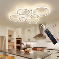 LED осветително тяло 4+2 CIRCLE MAXI БЯЛ SMART Еквивалент 600W