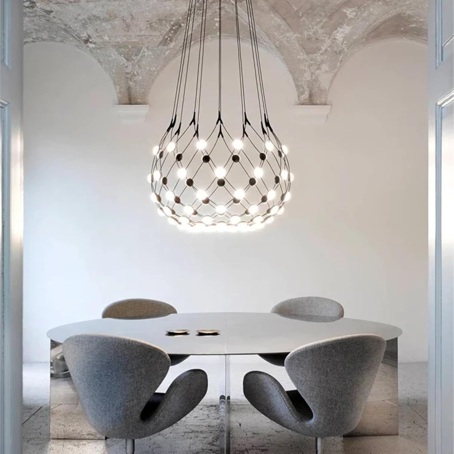 LED пендел LUGARO DIA Black
