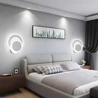 LED аплик Round, регулируем, бял, еквивалент 150W