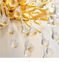 Аплик за стена Cristal Luxury Golden Tears