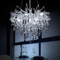 Полилей кристал LUXURY Silver Tears 60CM