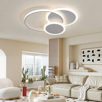 LED осветително тяло ARAGORN Rings Бял Еквивалент 500W Дистанционно