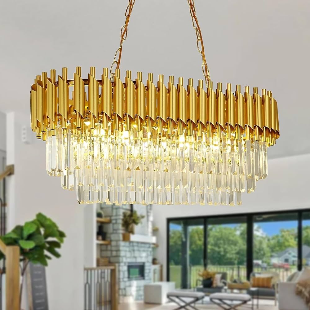 Полилей от кристал Golden Panther 800x300mm