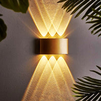 LED аплик 6W TRIO Exterior Gold