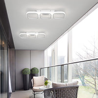 LED осветително тяло 60W ENZO SQUARE БЯЛ Еквивалент 300W
