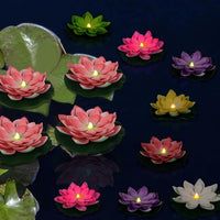 Слънчева LED лампа Lotus за градина