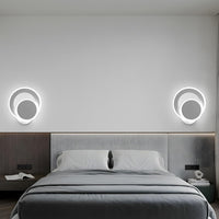 LED аплик Round, регулируем, бял, еквивалент 150W