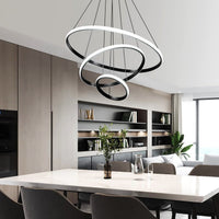 LED осветително тяло MAMBA Black 3 сегмента еквивалент 600W с дистанционно