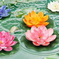 Слънчева LED лампа Lotus за градина