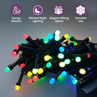 Линейна LED гирлянда Bulbs 300 LED 30m различни цветове