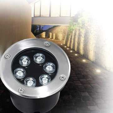 Външен вграден в пода LED спот 6W 220V