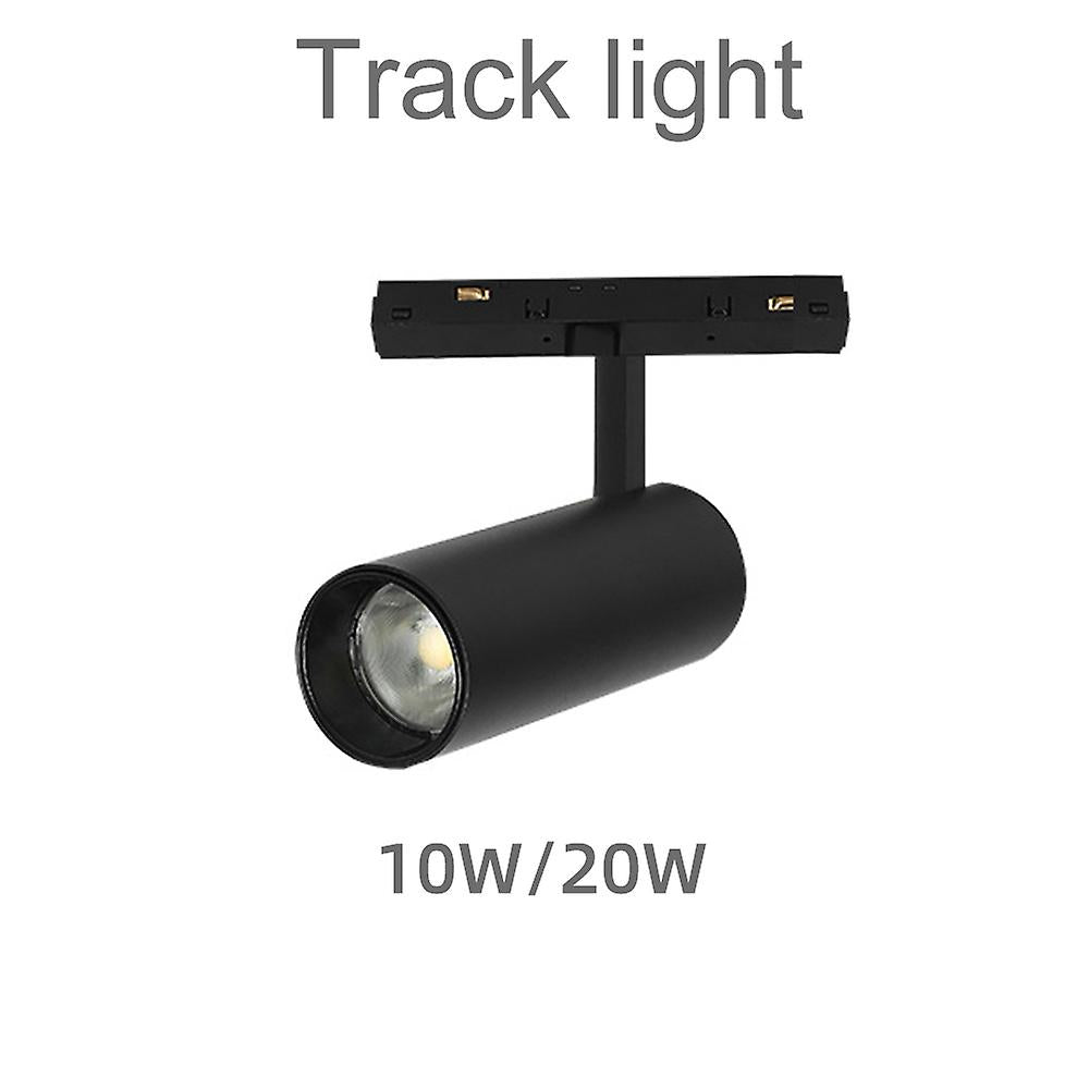 LED спот 20W магнитен цилиндър SMART CCT черен с дистанционно