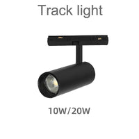 LED спот 20W магнитен цилиндър SMART CCT черен с дистанционно