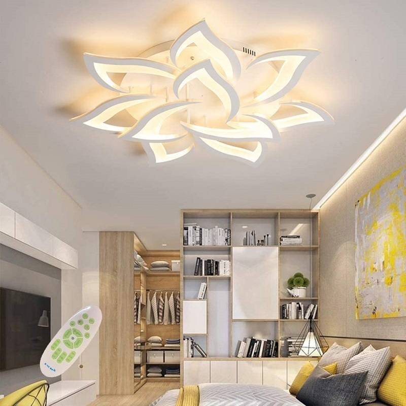 LED осветително тяло NARCISSE GRANDE с дистанционно, еквивалент 800W