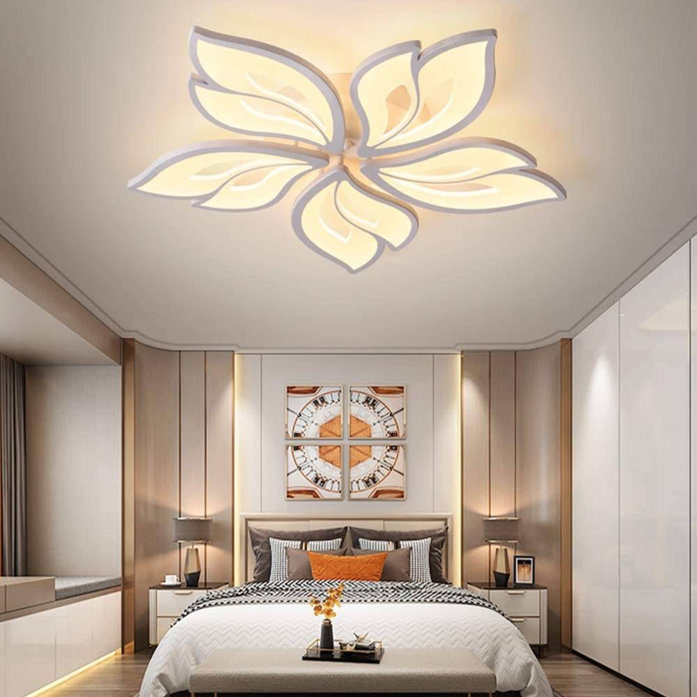 Lustra Led 120W Anemone Telecomanda Smart Aplicatie Lighting Fixtures