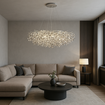 Полилей кристал LUXURY Silver SOFT 120x55cm
