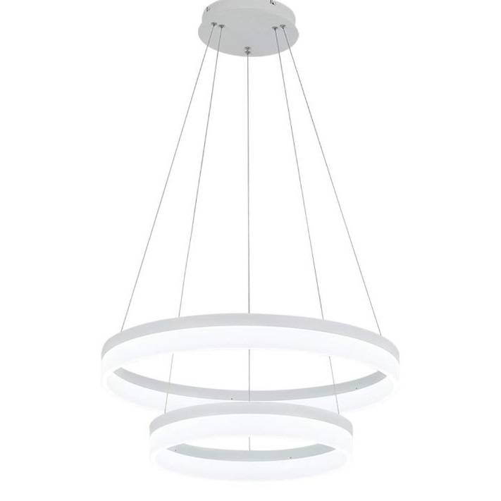 LED осветително тяло 126W WILLY 2 сегмента с дистанционно