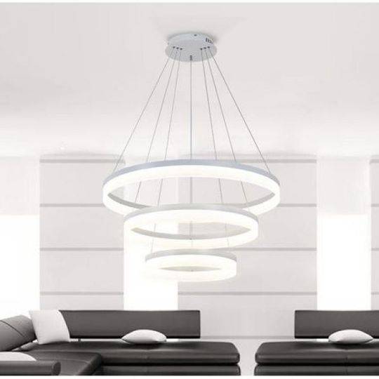 LED осветително тяло 152W WILLY 3 сегмента с дистанционно