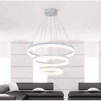 LED осветително тяло 152W WILLY 3 сегмента с дистанционно