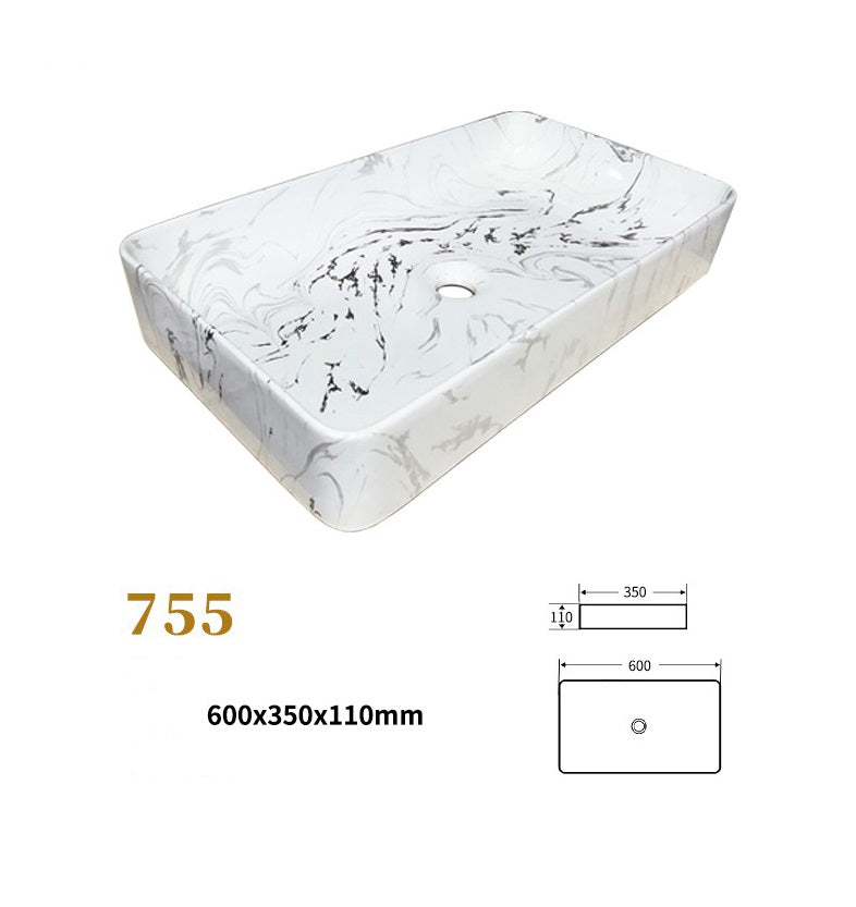 Мивка за плот Luxury Line 60x35CM G755