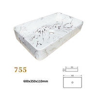 Мивка за плот Luxury Line 60x35CM G755