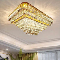 LED осветително тяло от кристал за таван 115x75CM Grand Glamour, еквивалент 2000W