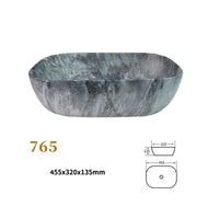 Мивка за плот Luxury Line 45.5x32CM G765