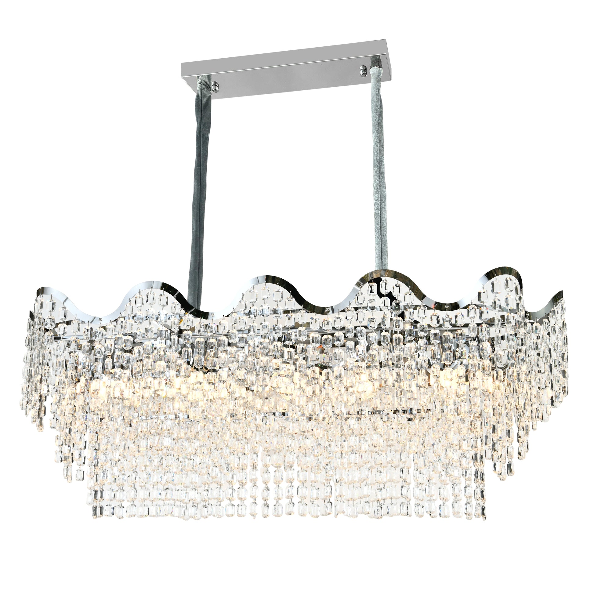 Гигантски полилей VLORA Silver 110x42CM