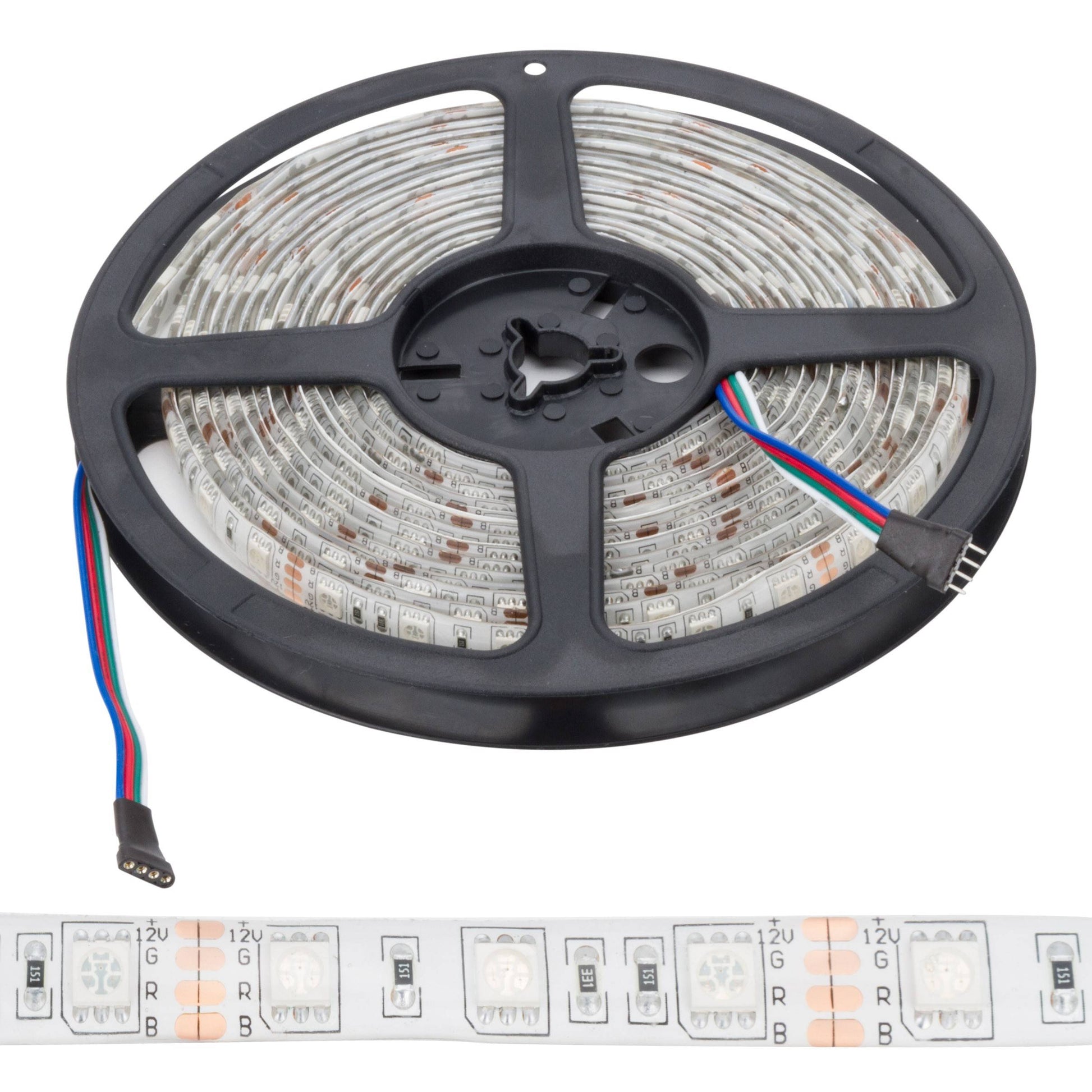 Комплект LED лента RGB 12V IP65 5 метра дистанционно 44 бутона