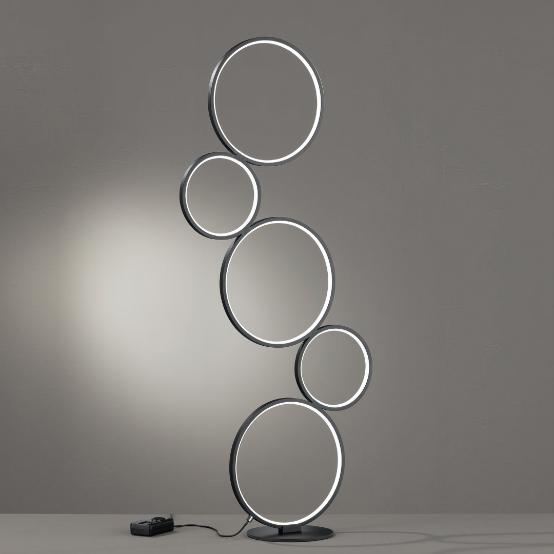 Лампион LED PREMIUM 36W 115cm RONDO Black